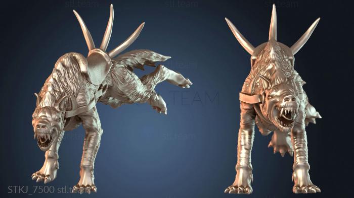 Статуэтки животных Бронированный Магольф Террора B