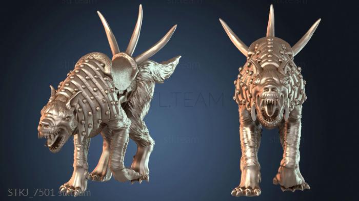 Статуэтки животных Бронированный Магольф Террора C