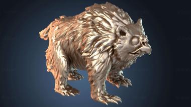 3D модель Подземелье Совомедведь Тёмный (STL)