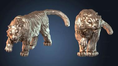 3D model Tiger (STL)