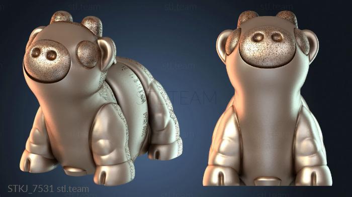 Статуэтки животных Крошечная корова