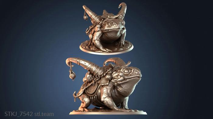 Статуэтки животных Седло для семейства жаб