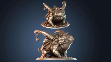 3D модель Седло для семейства жаб (STL)