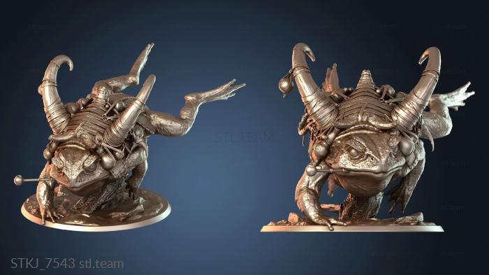 Статуэтки животных Седло для прыжков с жабой