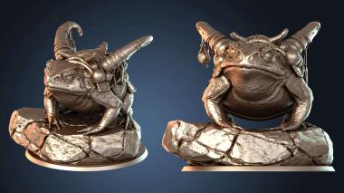 3D модель Седло «Мастер Жаб» (STL)