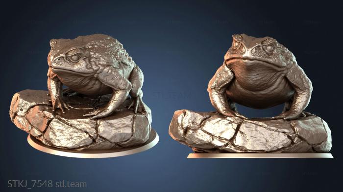 Статуэтки животных Война за седло мастера-жабы