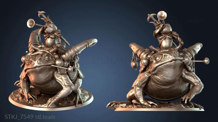 Статуэтки животных Гора жаб-труба