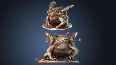 3D model Toad Trumpet Saddle (STL)