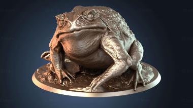3D модель Жаба Трубач Дикий (STL)