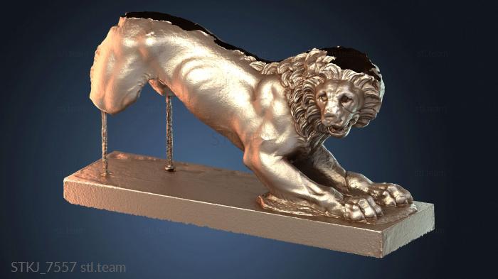 Статуэтки животных Могильный лев