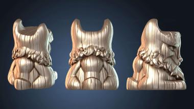 3D модель Тотемный волк (STL)