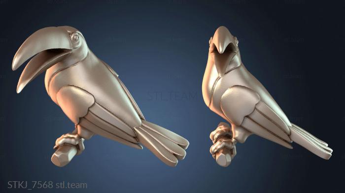 Статуэтки животных Туканы яркие