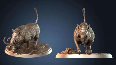 3D модель Ложа Траппера Дух Кабан Б (STL)