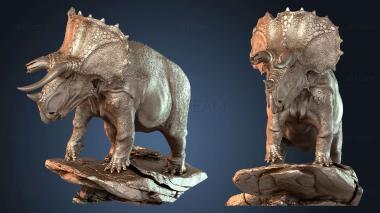 3D модель Трицератопс Старый Бык (STL)