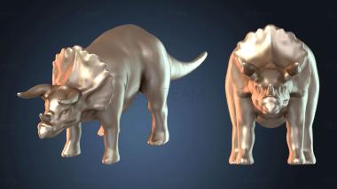 3D модель Трицератопс Титан (STL)