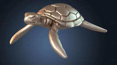 3D модель Черепахи Океана (STL)