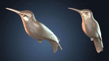 3D модель Украшение на День святого Валентина с птицей (STL)