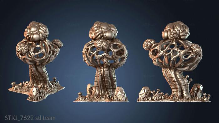 Вуалевидное грибное дерево