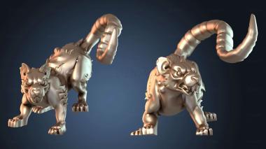 3D model Vemin Rat Terrain (STL)