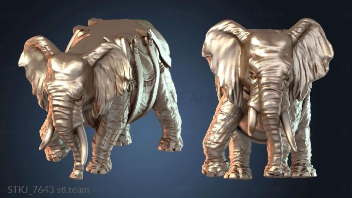 Статуэтки животных Боевой слон