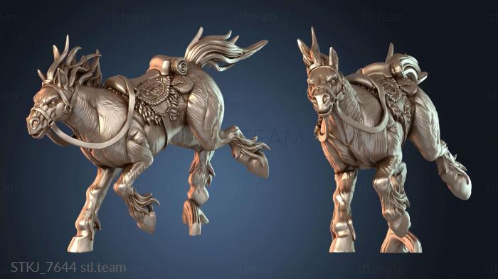 Статуэтки животных Боевой конь Б