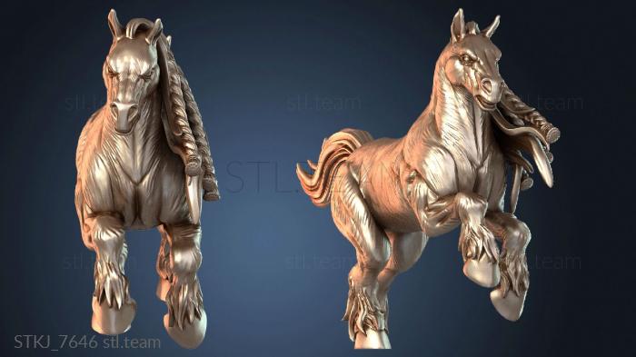 Статуэтки животных Седло для боевого коня