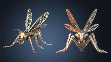 3D модель Оса (STL)