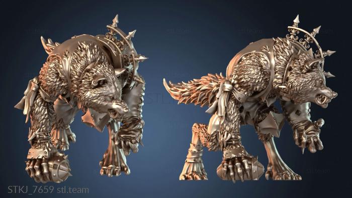 Статуэтки животных Оборотни Звездный Волк