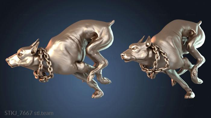 Статуэтки животных Дикая собака D