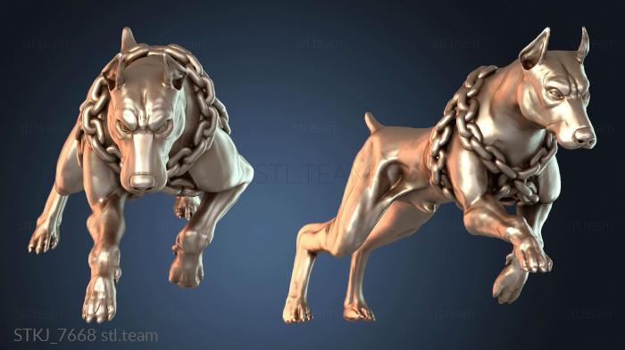 Статуэтки животных Дикая собака E