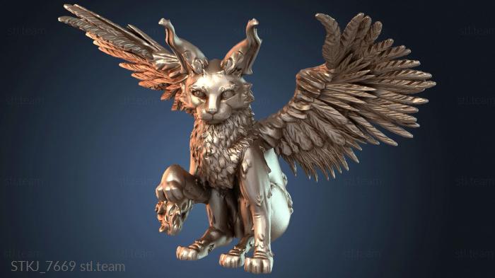 Статуэтки животных Крылатый Книзл Б