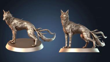 3D model Wolf Silent (STL)