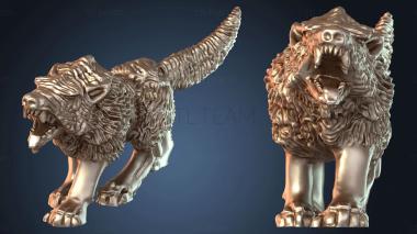 3D модель Волк Древний (STL)