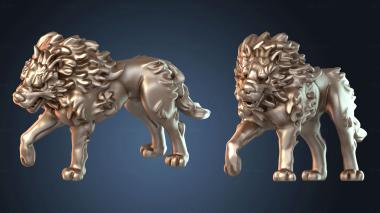 3D model Wolf Druid (STL)