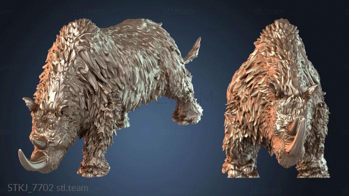 Шерстистый носорог