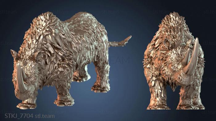 Отец шерстистого носорога