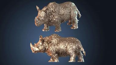 3D модель Одинокий сын шерстистого носорога (STL)