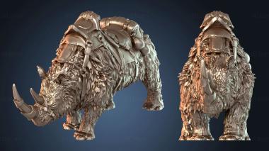 3D модель Шерстистый носорог (STL)