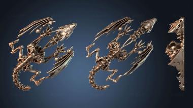 3D модель Пластинчатый дракон «Призрачное крыло» V (STL)