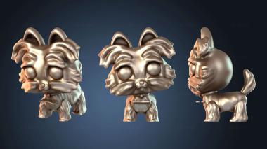 3D модель Йоркширский терьер (STL)