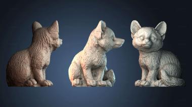 3D модель Садовая лиса (STL)