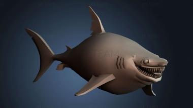 3D model Fat shark (STL)