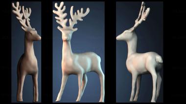 3D model Deer toy (STL)