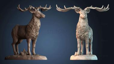 3D model Giant Elk (STL)