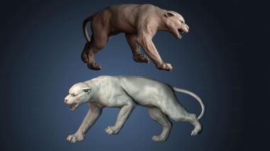 3D модель Черная пантера (STL)