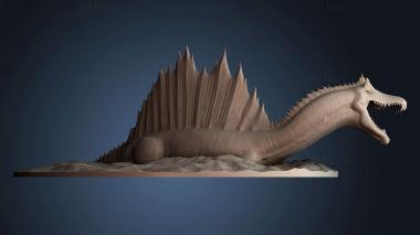 3D model Spinosaurus dinosaur (STL)
