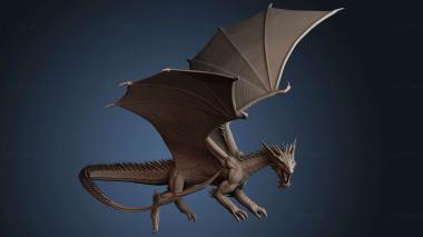 3D model Gray Dragon (STL)