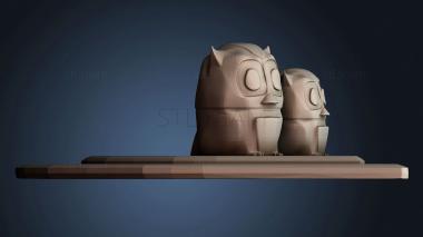 3D model Love owls (STL)