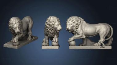 3D модель Статуя льва в Компьене (STL)