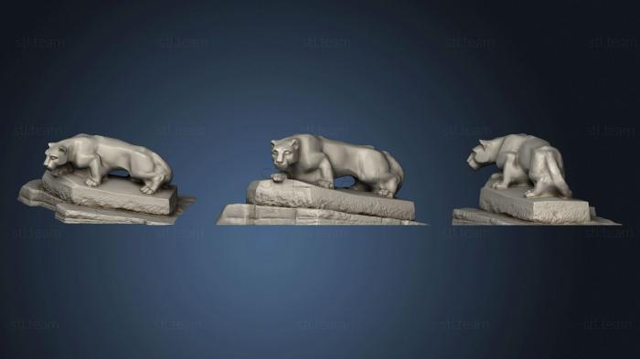 3D model Nittany Lions Statue (STL)